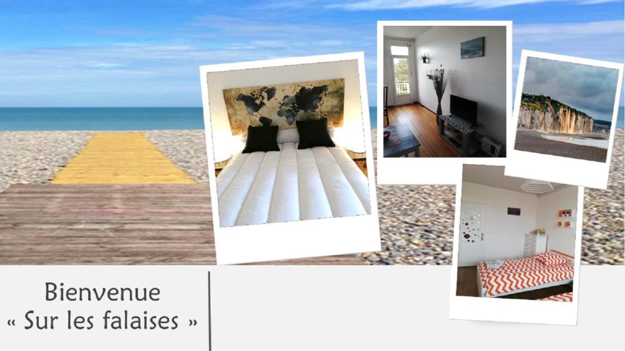 Sur Les Falaises Appartamento Dieppe Esterno foto